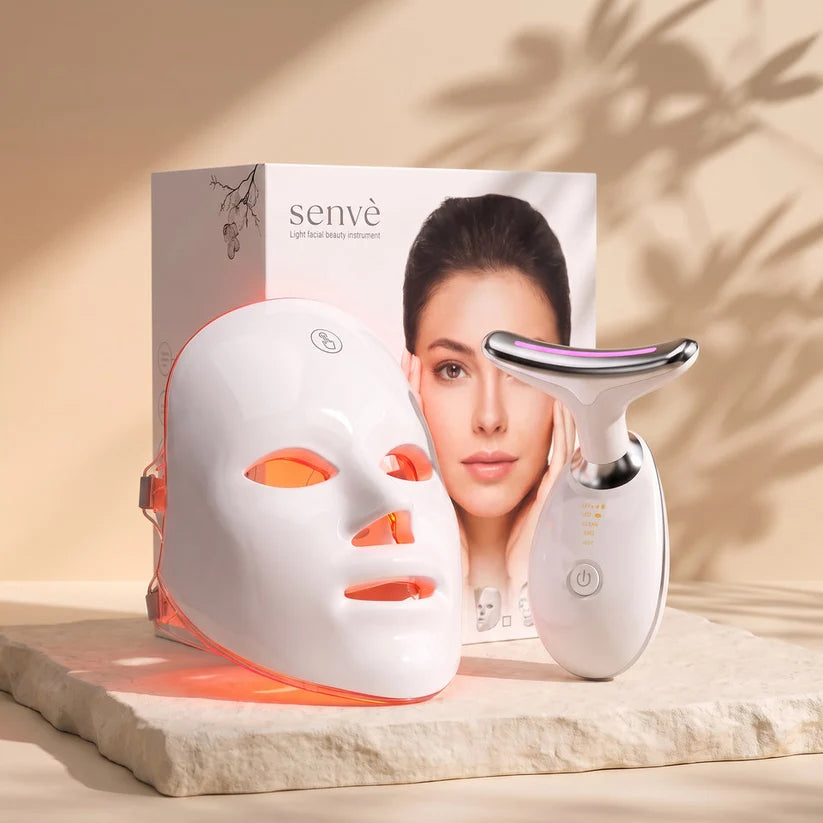 LED Facial Therapy Mask – At-Home Skincare & Radiance Device