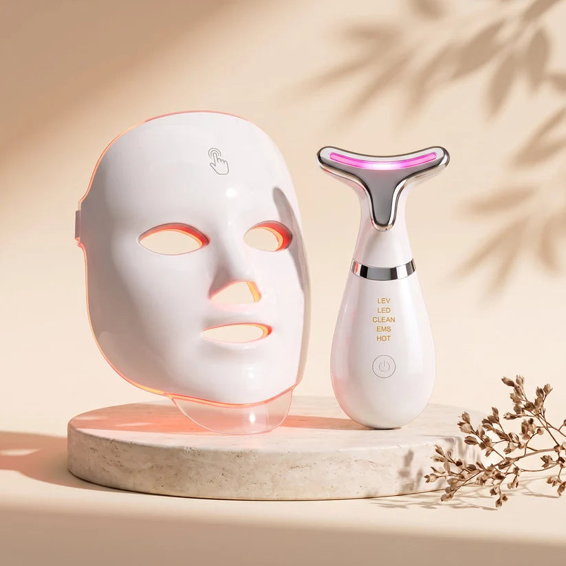 LED Facial Therapy Mask – At-Home Skincare & Radiance Device